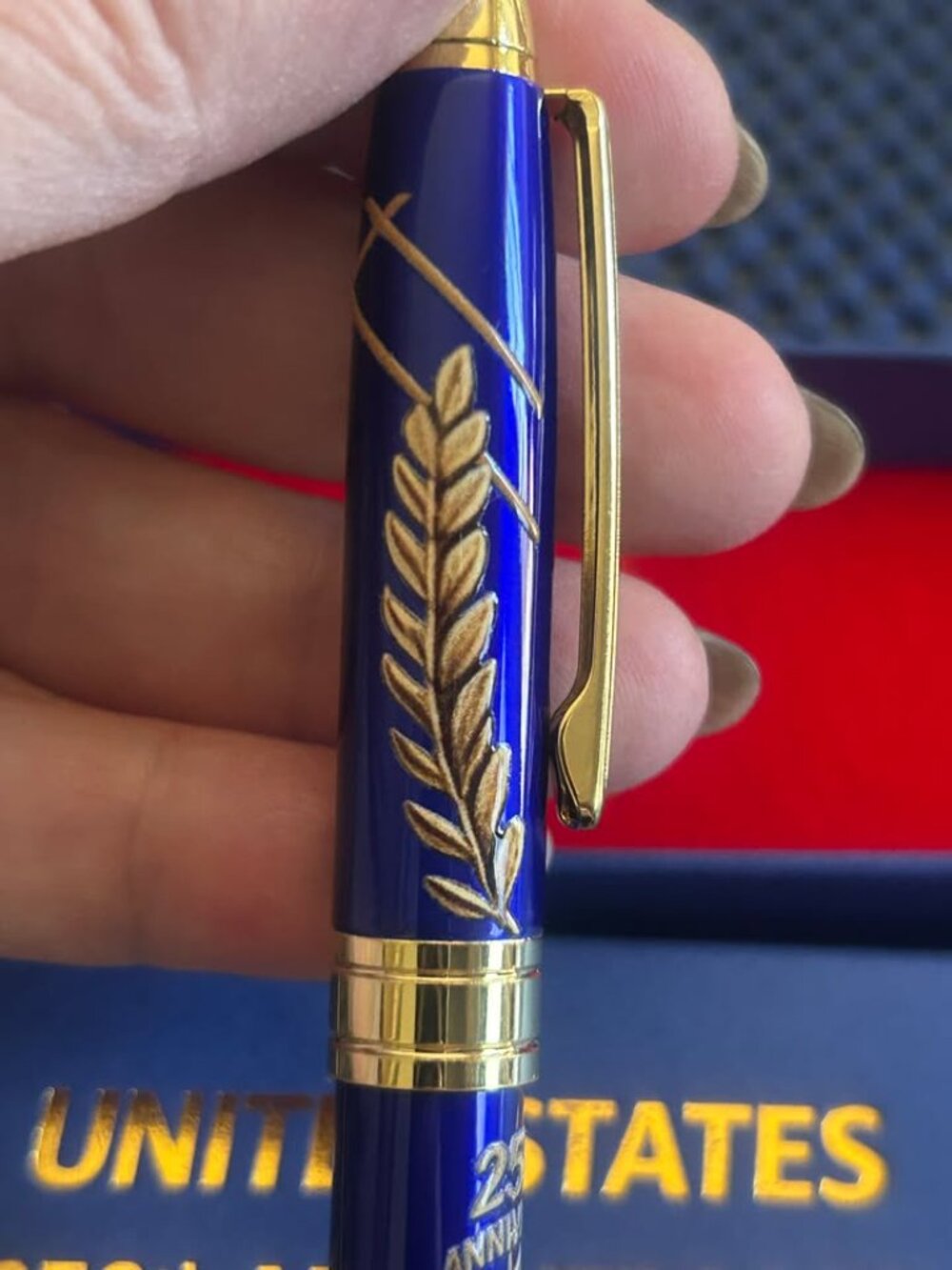 NIB! United States 250Th Anniversary Commemorative Ballpoint Pen - Picture 3 of 9